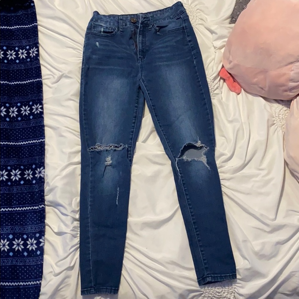 high rise jeggings